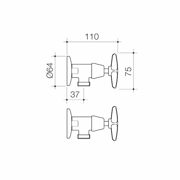 Elegance II Washing Machine Set - Lead Free