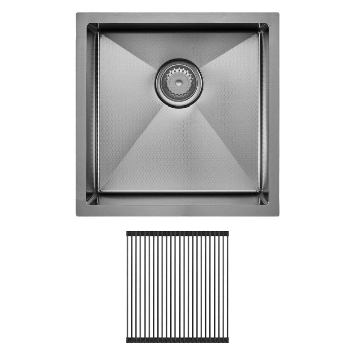 Hana Anti-Scratch 32L Single Kitchen Sink Kit