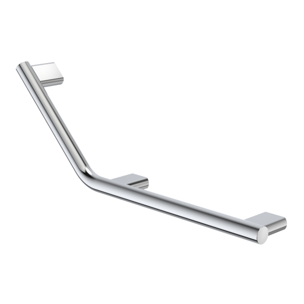 Opal Support Rail 135 Degree Right Hand Angled - Chrome