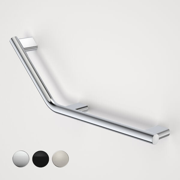 Opal Support Rail 135 Degree Right Hand Angled - Chrome