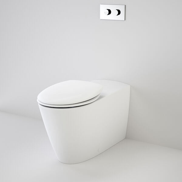 Care 800 Cleanflush® Wall Faced Invisi Series II® Toilet Suite - Caravelle Care DF WH