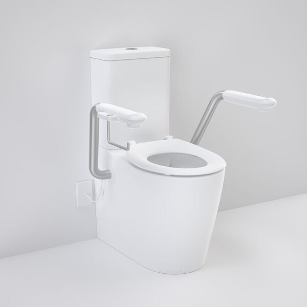 Care 660 Cleanflush WFCC Easy Height BI Suite with Nurse Call Armrests Right and Caravelle Single Flap Seat White