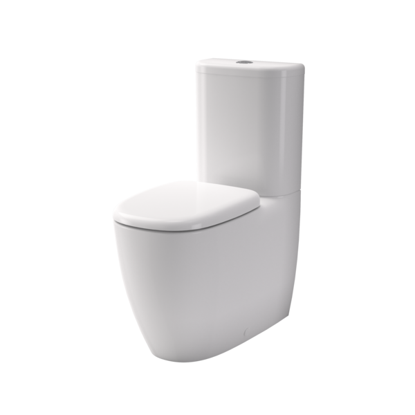 Contura II Cleanflush® Wall Faced Close Coupled BE Suite - White