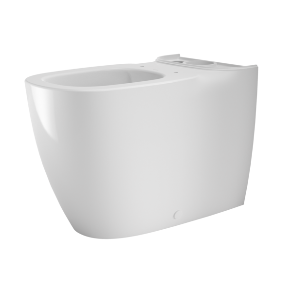 Contura II Cleanflush® Wall Faced Close Coupled Be 4S Pan GermGard® - White
