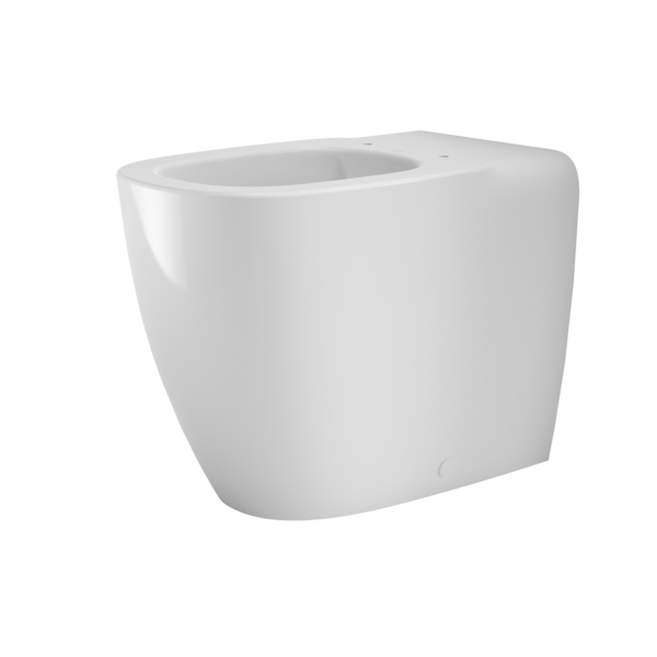 Contura II Cleanflush® Wall Faced BI 4S Pan GermGard®- White