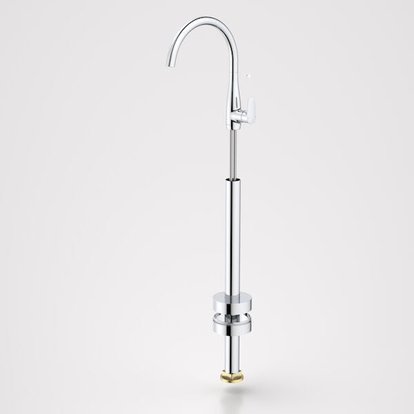 Contura II Freestanding Bath Filler - Trim Kit - Chrome