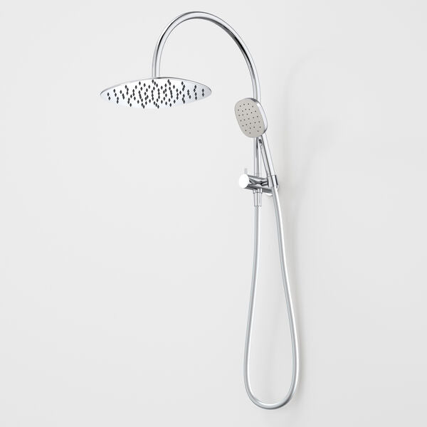 Contura II Compact Twin Shower - Chrome