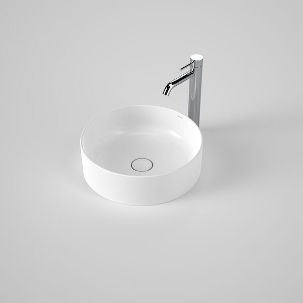 Liano II 400mm Round Above Counter Basin – White