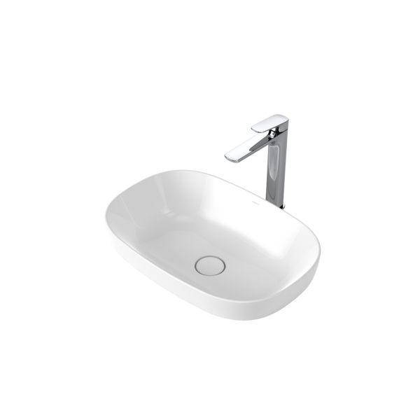 Contura II 530mm Inset Basin - White