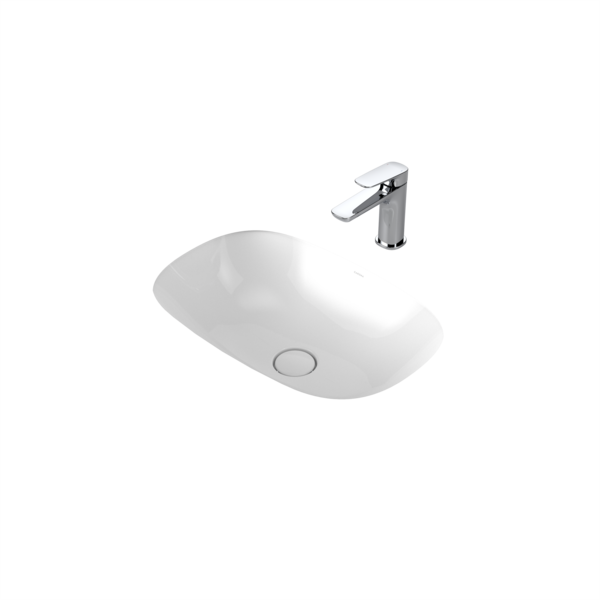 Contura II Undercounter Basin - White
