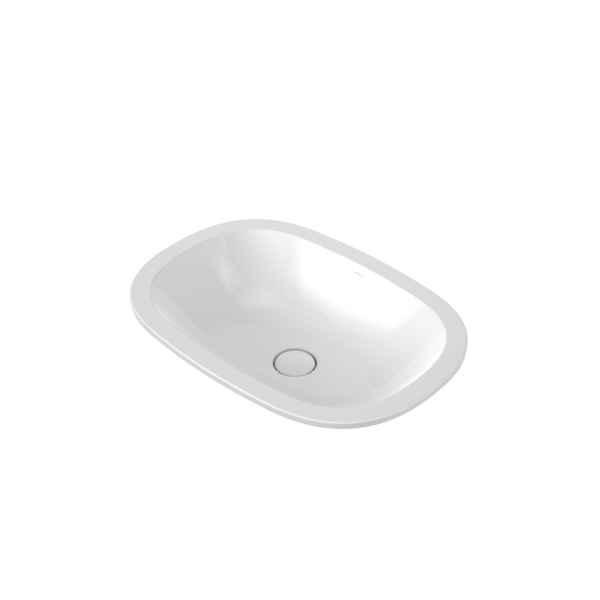 Contura II Undercounter Basin - White