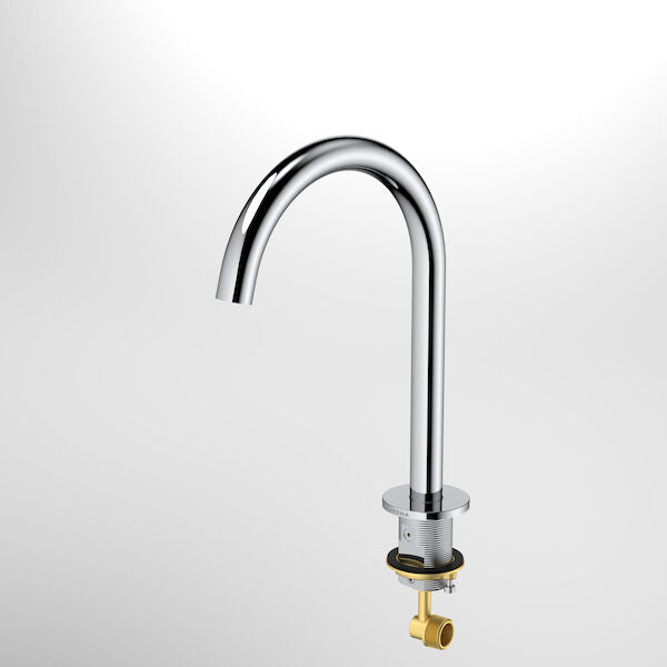 Liano II Hob Swivel Outlet 160mm - Chrome