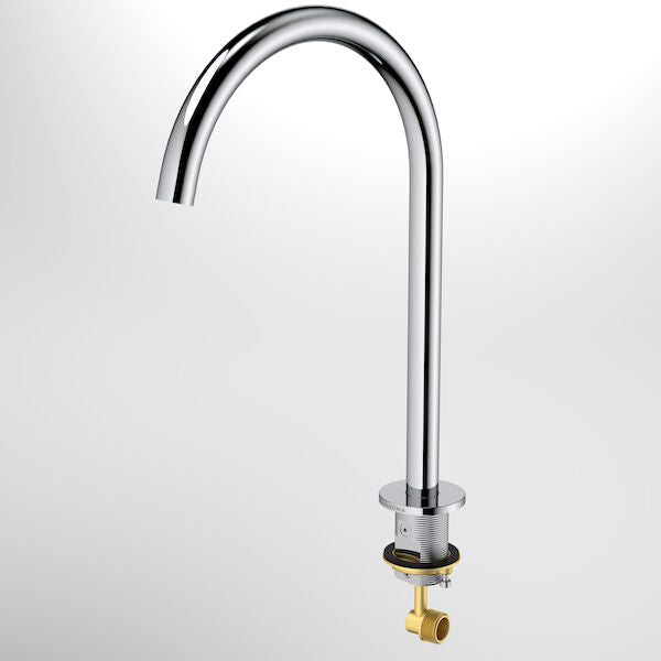 Liano II Hob Swivel Outlet 200mm - Chrome