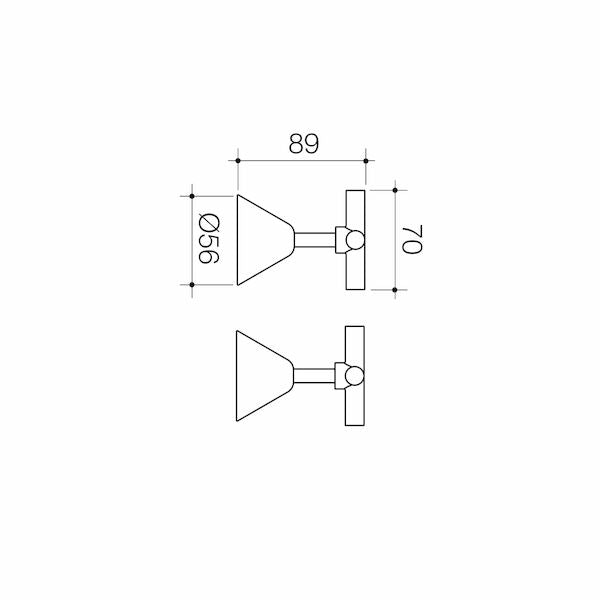 Classic Cross Wall Top Assy - Lead Free