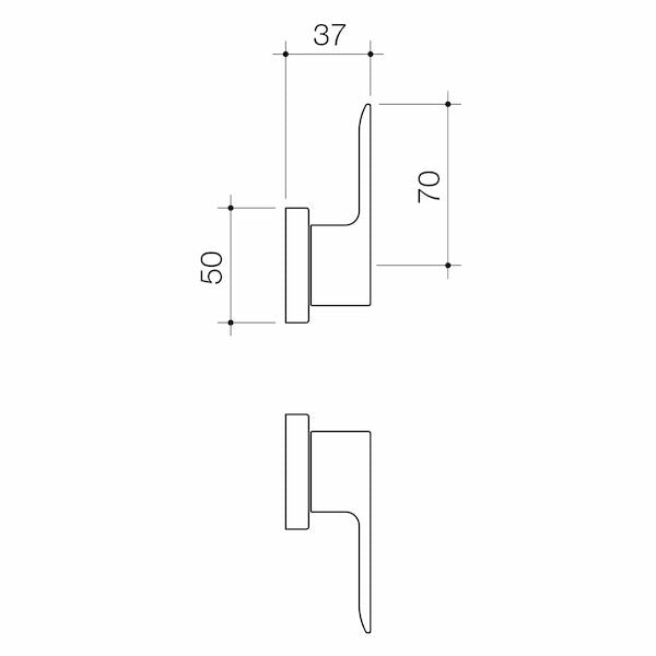 Contura Wall Top Assemblies - Black