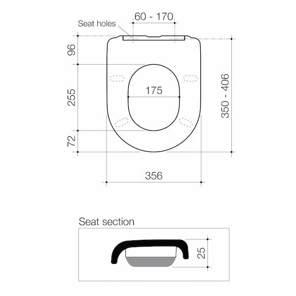 Liano Junior Toilet Seat Single Flap with GermGard®
