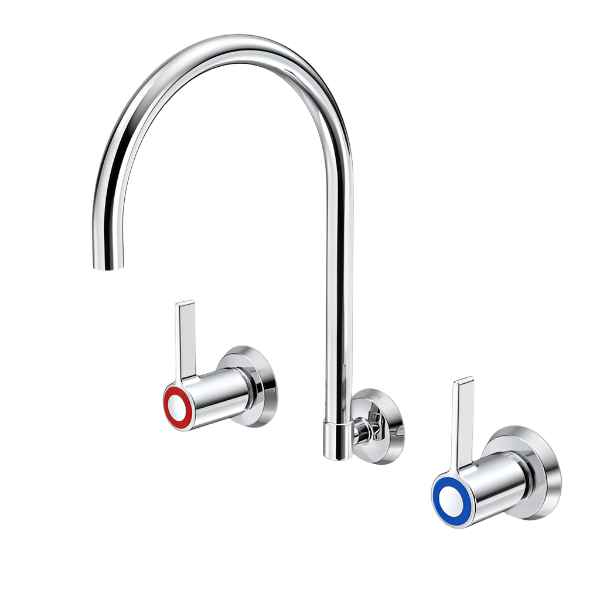 G Series+ Concealed Wall Sink Set (200mm outlet + 80mm handles)