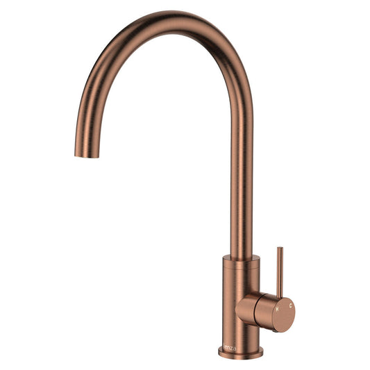 Kaya Sink Mixer, Brushed Copper