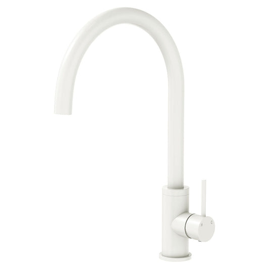 Kaya Sink Mixer, Matte White