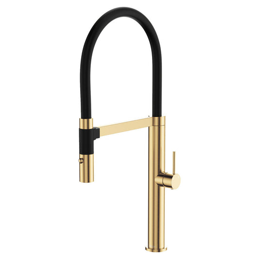 Kaya Pull Down Sink Mixer, Urban Brass