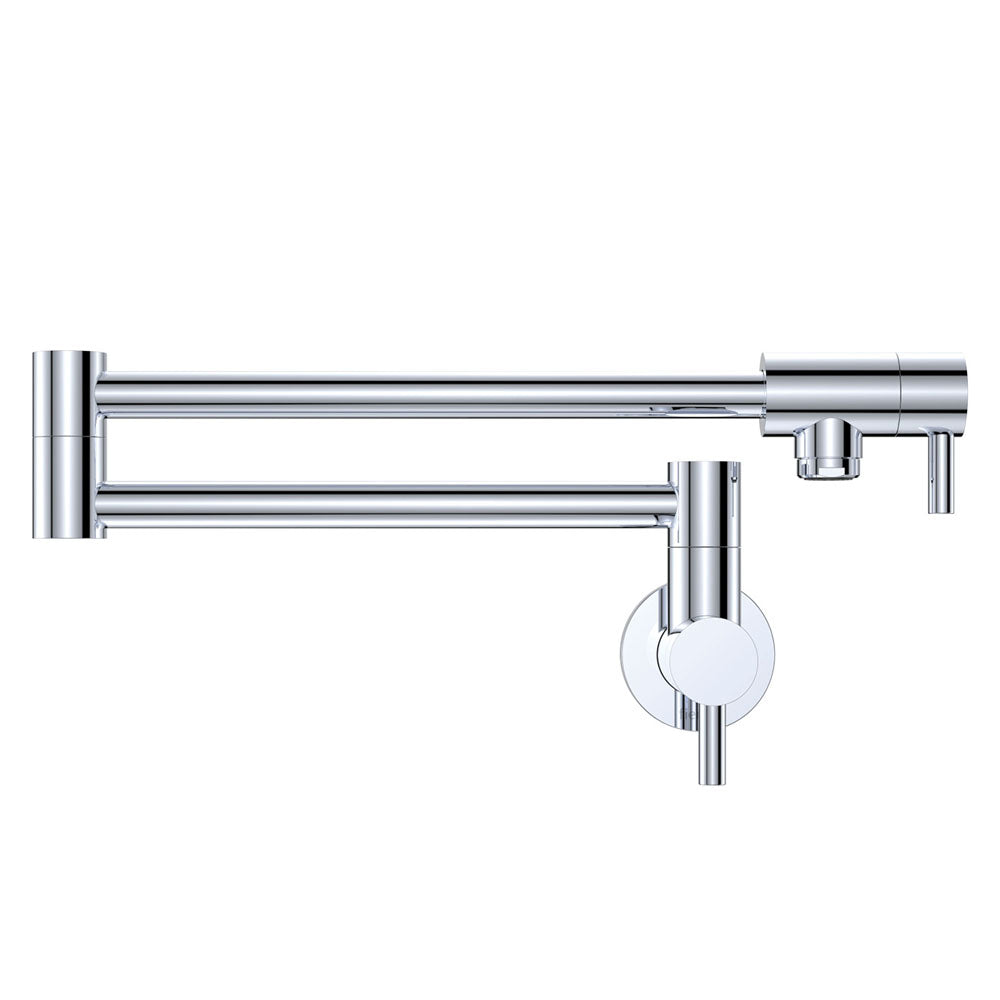 Kaya Pot Filler, Chrome