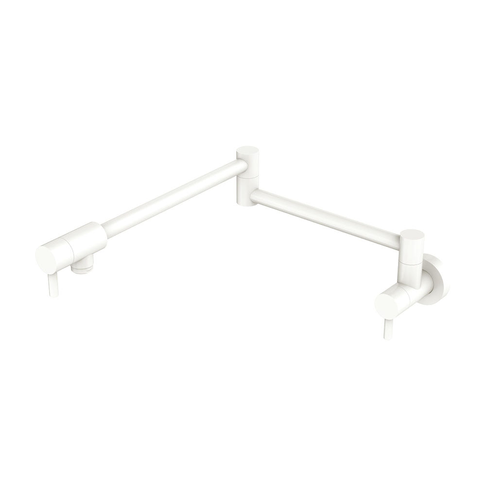 Kaya Pot Filler, Matte White