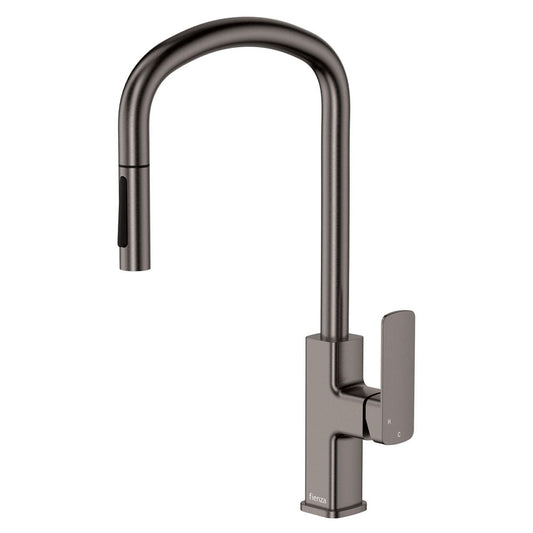 Tono Pull Out Sink Mixer, Gun Metal