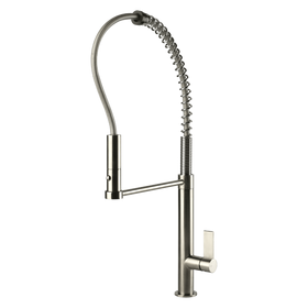 Abey Emporio Pull out Dual Function Spray Brushed Nickel 23543BN