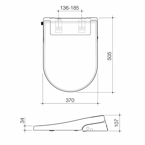 Livewell Electronic Bidet Seat