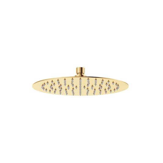 Kaya Shower Head, 250mm, Urban Brass