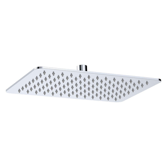 Koko Rectangular Shower Head, Chrome