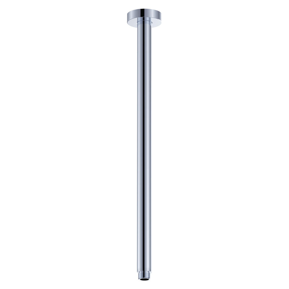 Round Shower Dropper, 450mm, Chrome