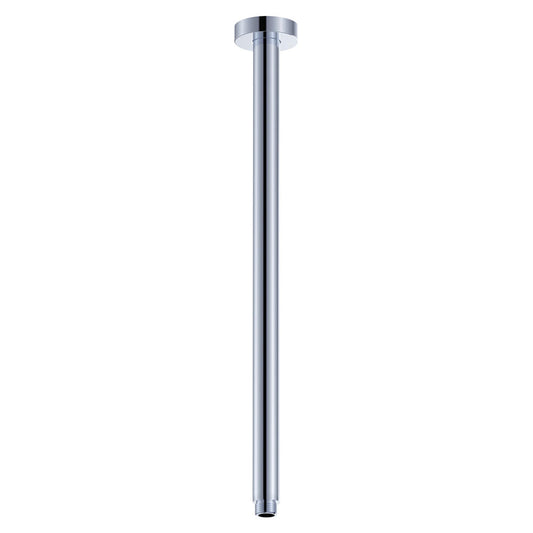 Round Shower Dropper, 450mm, Chrome