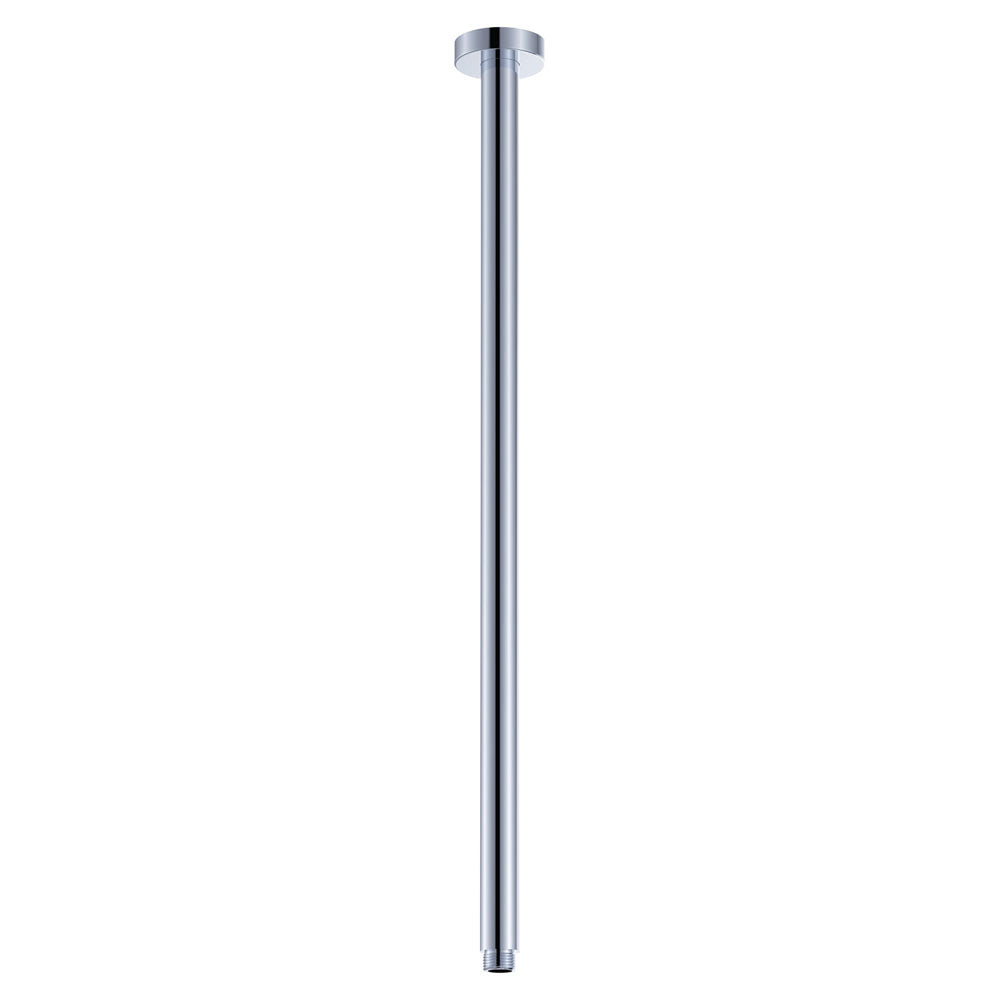 Round Shower Dropper, 600mm, Chrome