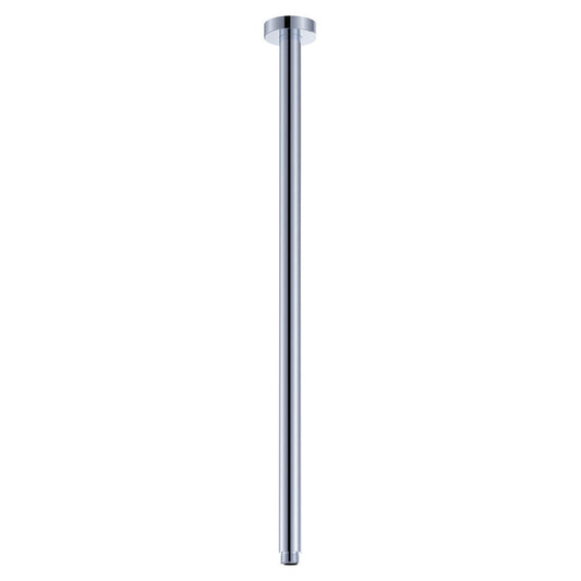 Round Shower Dropper, 600mm, Chrome