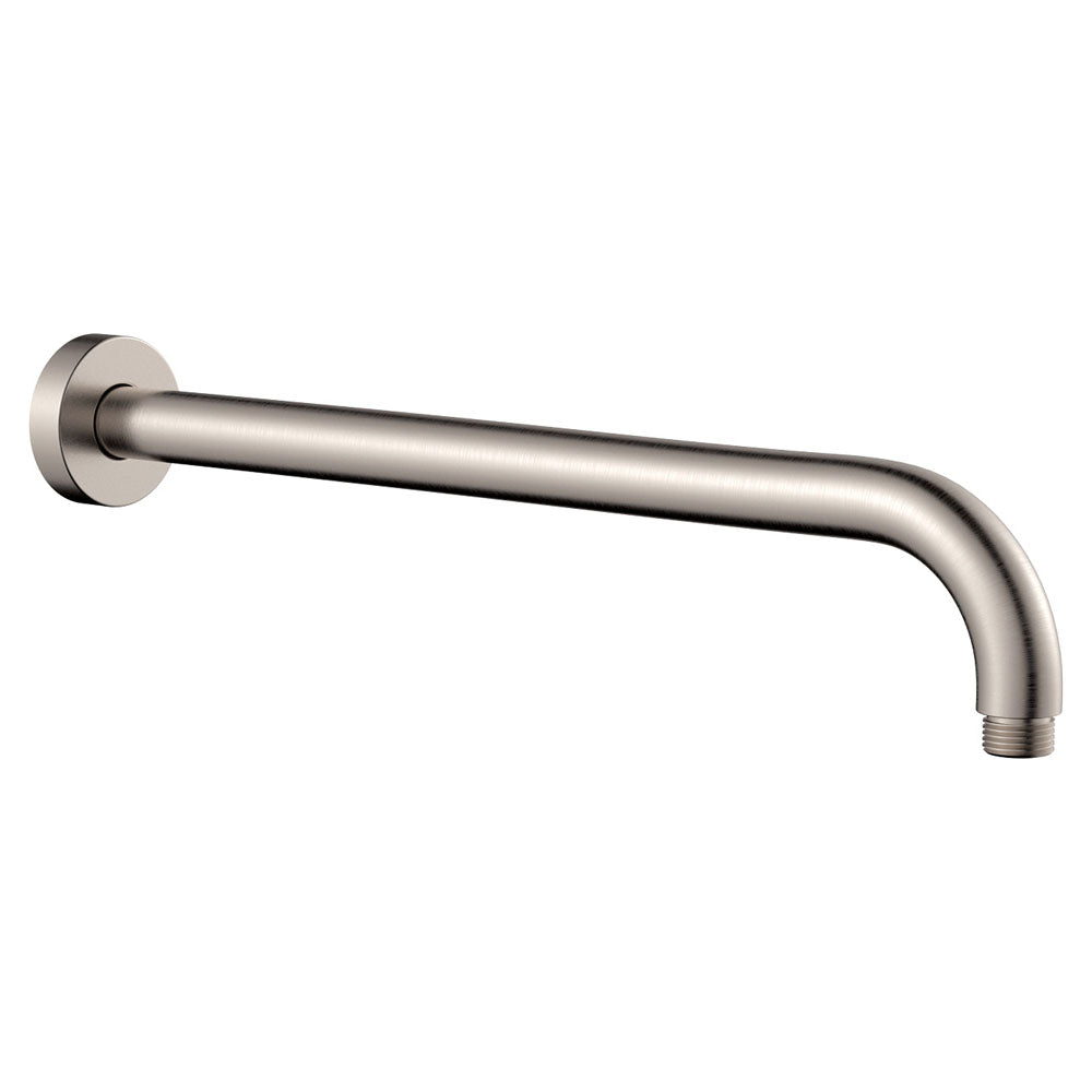 Kaya Shower Arm, Brushed Nickel