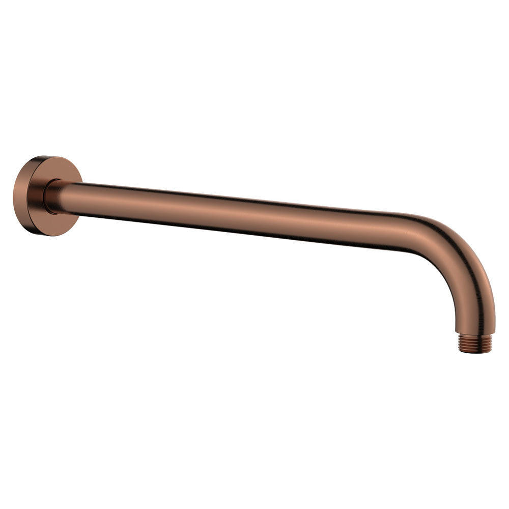 Kaya Shower Arm, Brushed Copper K and R Plumbing Online