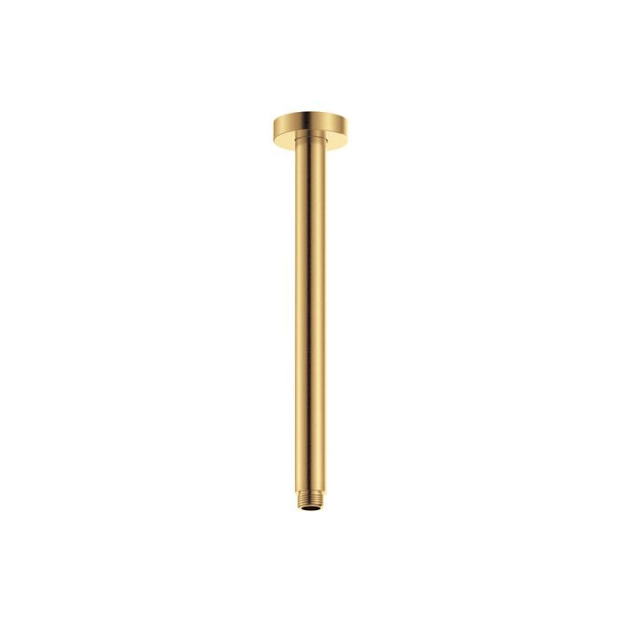 Round Shower Dropper, 300mm, Urban Brass