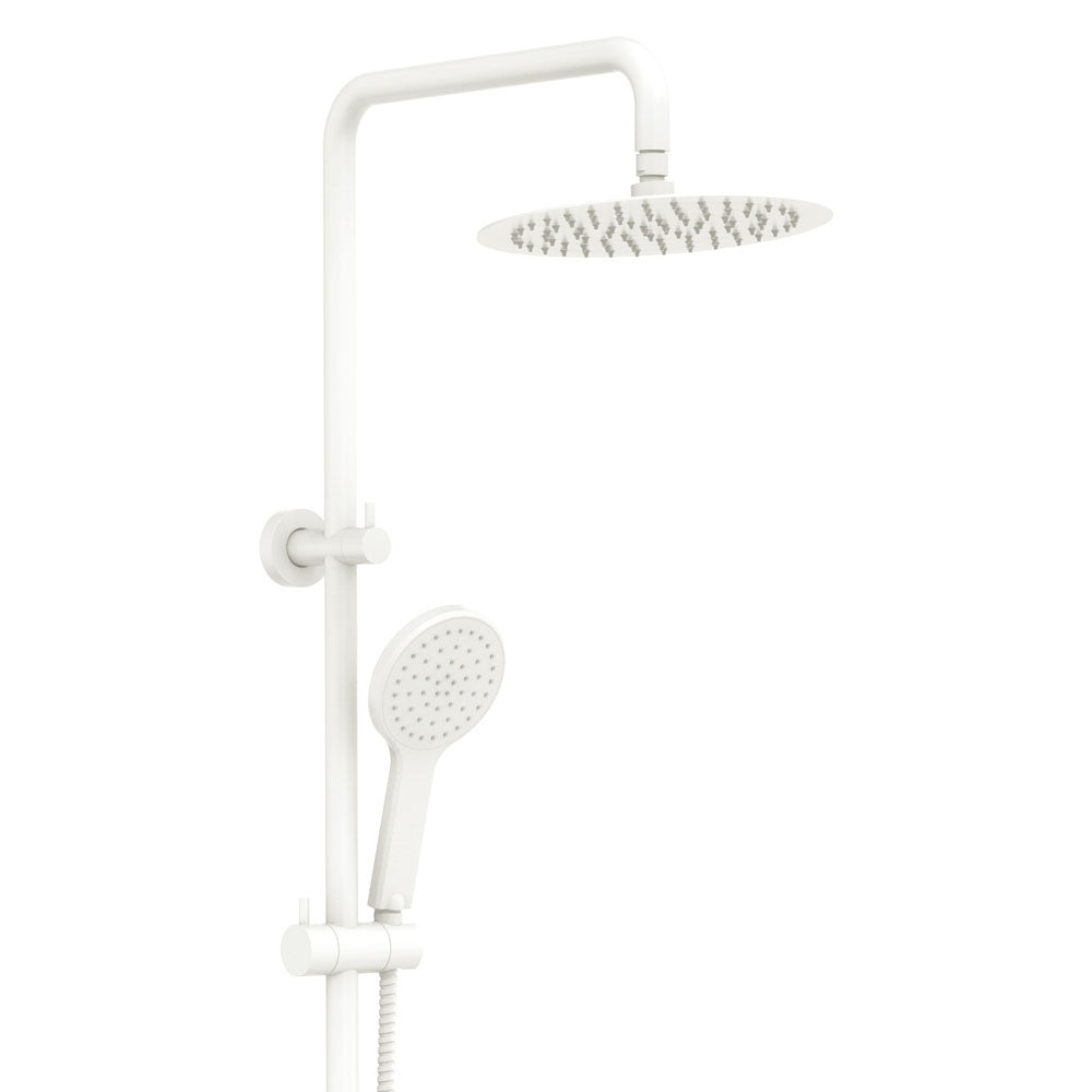 Kaya Twin Shower, Matte White