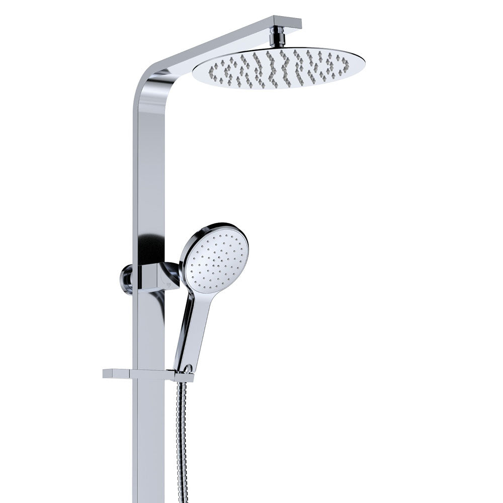 Kaya Deluxe Twin Shower, Chrome