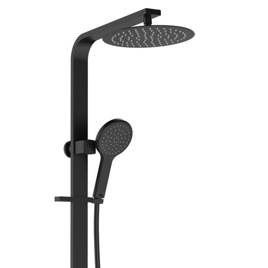 Kaya Deluxe Twin Shower, Matte Black