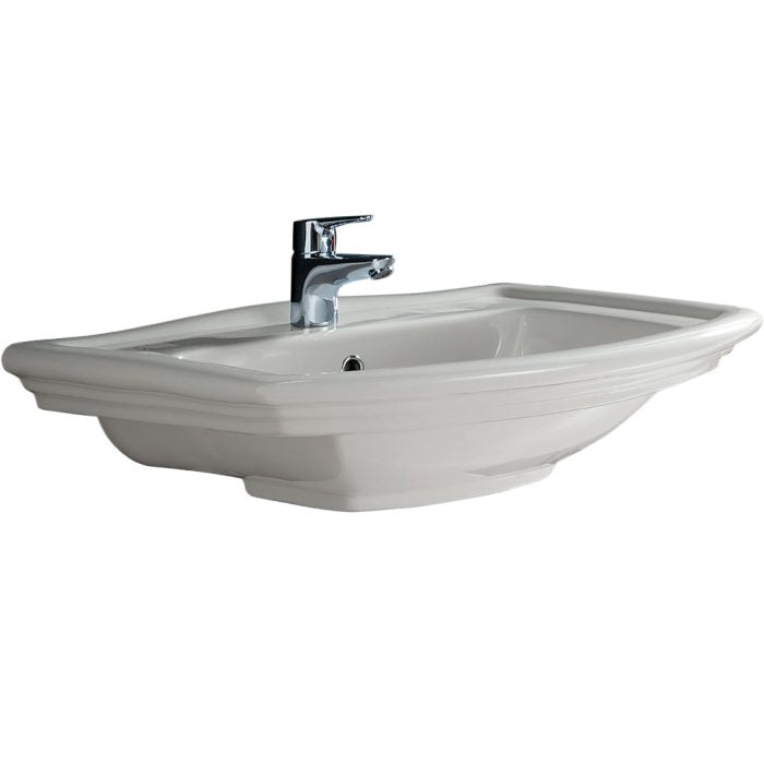 RAK Washington Ivory Wall Basin