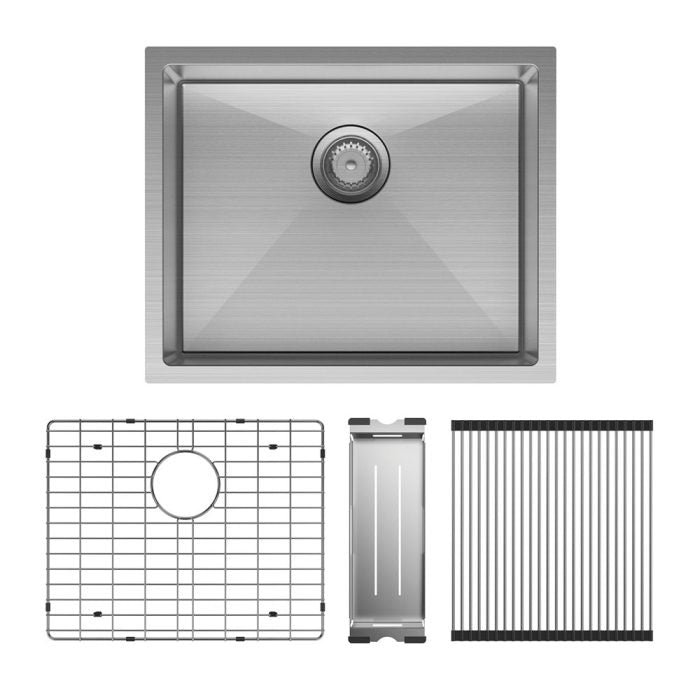 Hana 40L Single Kitchen Sink Kit