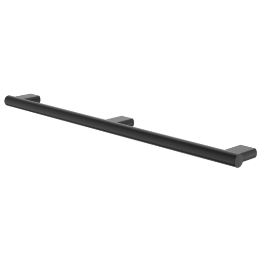 Opal Support Rail 800mm Straight - Matte Black