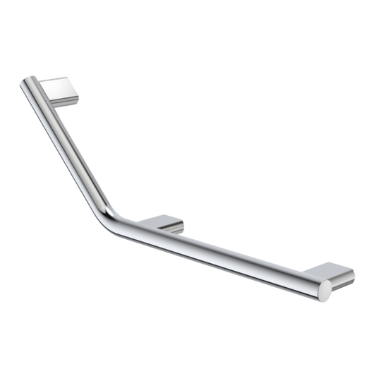 Opal Support Rail 135 Degree Right Hand Angled - Chrome