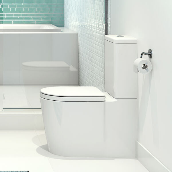 Liano CleanFlush® Wall Faced Close Coupled Back Entry Toilet Suite