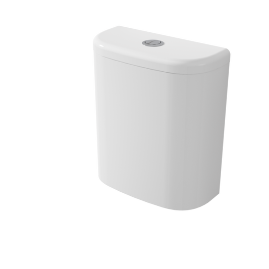 Contura II Close Coupled 4s BE Cistern - White