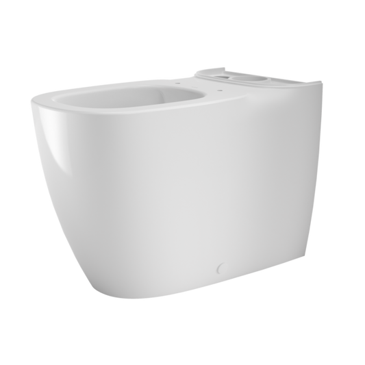 Contura II Cleanflush® Wall Faced Close Coupled Be 4S Pan GermGard® - White