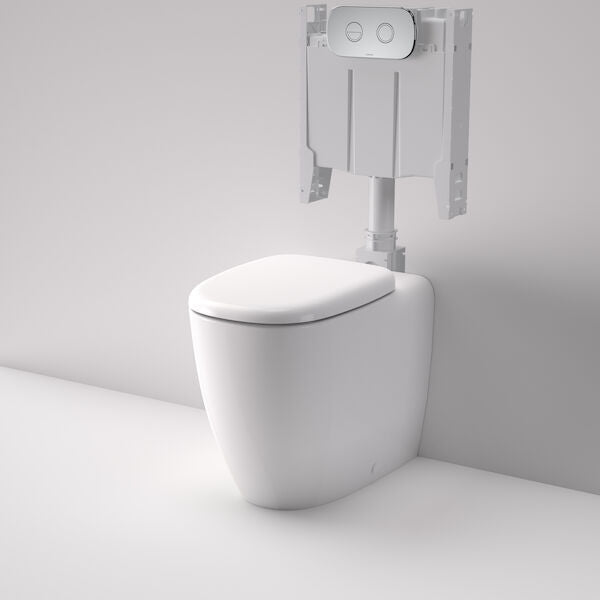 Contura II Cleanflush® Invisi Series II® Wall Faced Suite - White
