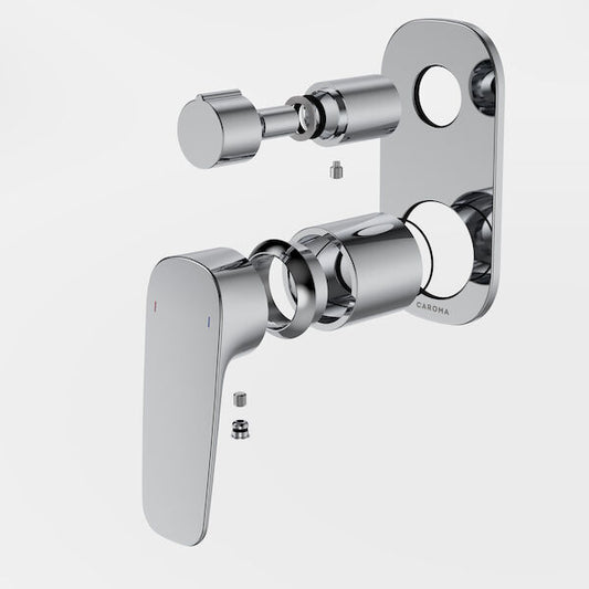 Contura II Bath/Shower Mixer with Diverter - Trim Kit - Chrome